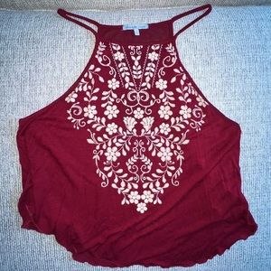 Floral Crop Top